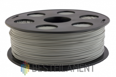 Светло-серый ABS пластик Bestfilament для 3D-принтеров 1 кг (2.85 мм)