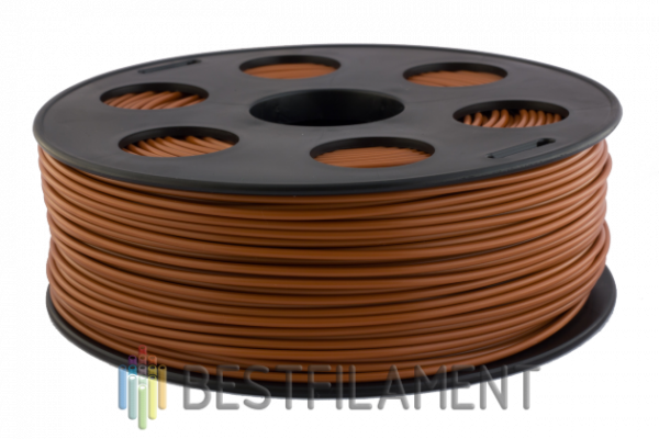 Шоколадный ABS пластик Bestfilament для 3D-принтеров 1 кг (2.85 мм)
