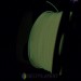 Пробник светящегося PLA-пластика Bestfilament, цвет лимонный, 1.75 мм