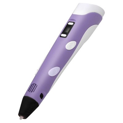 3D ручка 2-е поколение (фиолетовая)