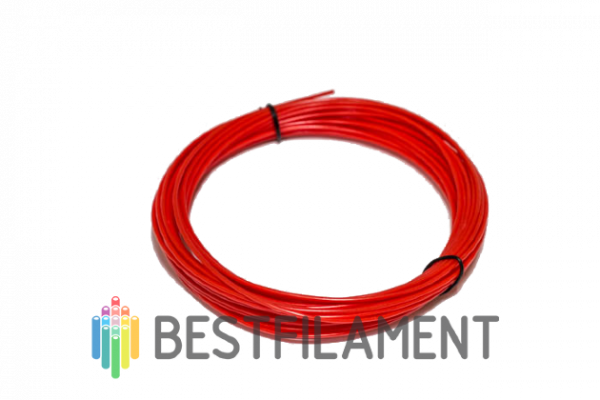 Пробник красного PLA-пластика Bestfilament, 1.75 мм