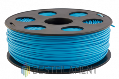 Голубой PLA пластик Bestfilament для 3D-принтеров 1 кг (2.85 мм)