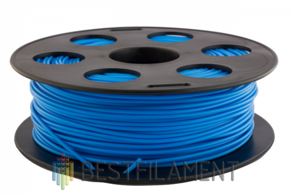 Синий PLA пластик Bestfilament для 3D-принтеров 1 кг (2.85 мм)