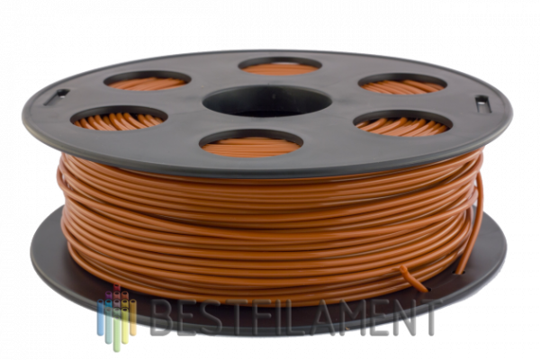 Шоколадный PLA пластик Bestfilament для 3D-принтеров 1 кг (2.85 мм)