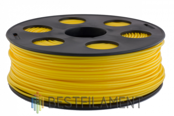 Желтый ABS пластик Bestfilament для 3D-принтеров 1 кг (2.85 мм)